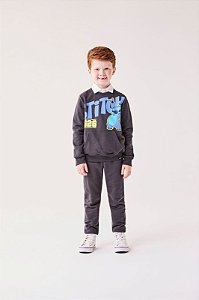 Conjunto Infantil De Moletom Stitch Bimbi