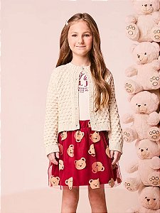 Casaco De Tricot Infantil Vanilla Momi