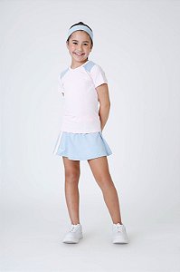 Blusa Esportiva Laila Rosa/azul Siri