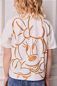 Blusa Infantil Minnie Toffee Perola Anime