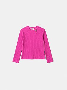 Blusa Infantil Canelada  Pink Rock Anime
