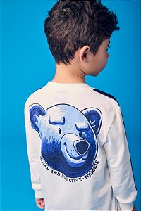 T-shirt Infantil Com Estampa Youccie Perola