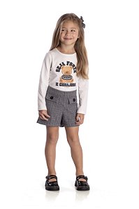 Conjunto Infantil Seja Forte Nini E Bambine