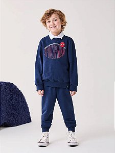 Conjunto De Moletom Homem Aranha Bimbi