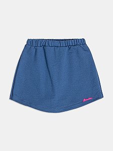Shorts Saia Infantil Azul Oceano Bimbi