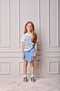 Conjunto Infantil Urban Blossom Azul Anime