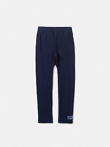 Legging Basica Infantil Azul Marinho Anime