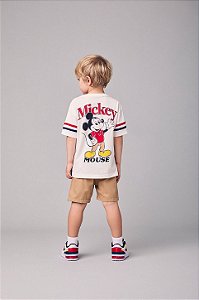 Conjunto Infantil Mickey Com Bermuda Youccie