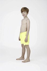 Short Kids Pedro Amarelo Fluor Siri Kids