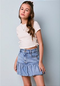 Blusa Essencial Off Laços Laterais Authoria