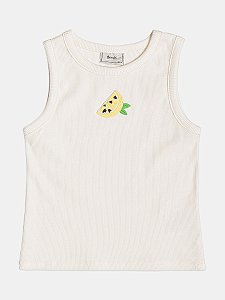 Regata Infantil Limao Perola Bimbi