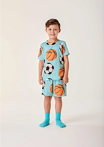 Pijama Infantil Bolas Bimbi