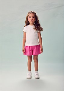 Blusa Infantil Off Malha Canelada Anime