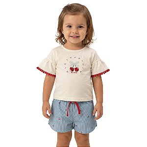 Conjunto Infantil Doce Verão Jaca lele