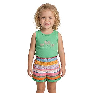 Conjunto Infantil Regata Borboleta Jaca lelé
