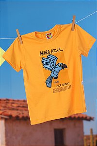 Camiseta Infantil Arara Azul Jaca lelé