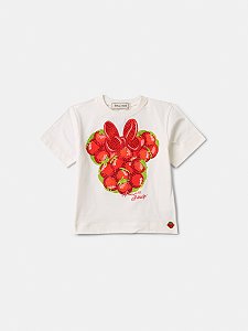 Blusa Infantil Minnie Tomates Anime
