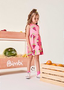 Vestido Infantil Melancias Bimbi