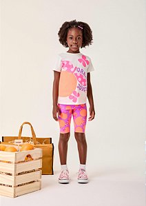 Conjunto Infantil Orange Juice Bimbi