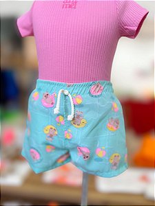 Short Infantil Capivara Nini Bambine