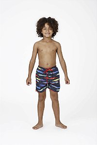 Short Kids Bruno Carros Coloridos Siri