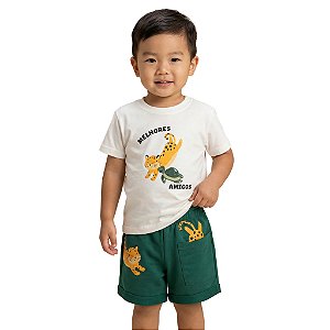 Conjunto Infantil Melhores Amigos Jaca Lele