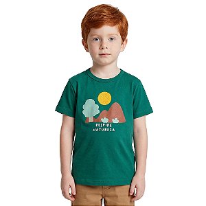 Camiseta Infantil Respire Natureza Jaca Lele