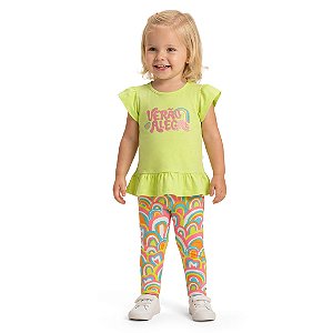 Conjunto Infantil Verão Alegre Jaca Lele