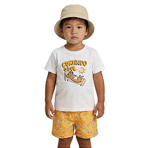 Conjunto Infantil Curtindo O Sol Jaca Lele
