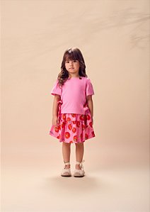 Conjunto Infantil Pink Tomates Anime