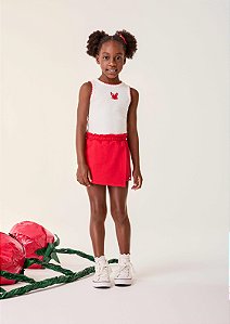 Conjunto Infantil Siri Vermelho Bimbi