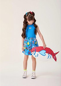Conjunto Infantil Sardines Azul Bimbi