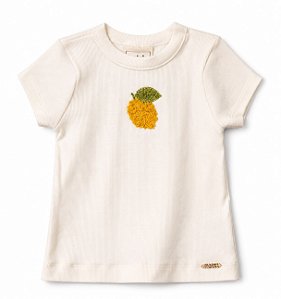 Blusa Infantil Limão Pedrarias Anime