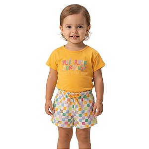 Conjunto Infantil Mais Amor Por Favor Jaca Lel