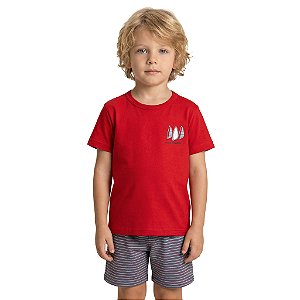 Conjunto Infantil Siga A Maré Jaca Lele
