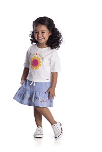 Conjunto Infantil Hello Sunshine Nini Bambine