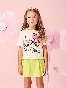 Conjunto Infantil Hello Kitty Oculos Momi