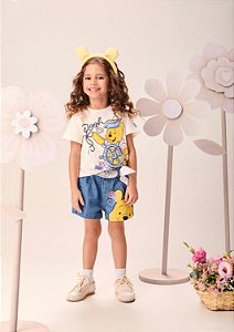 Blusa Infantil Pooh Marinheiro Momi