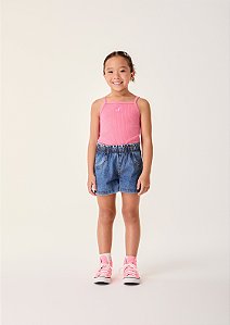 Regata Infantil Rosa Chiclete Bimbi