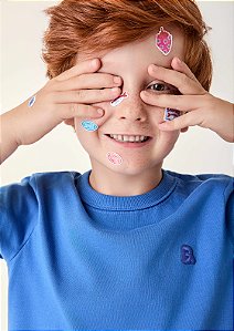 Camiseta Essencial Azul Bic Bimbi