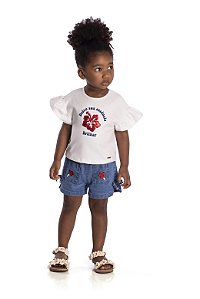 Conjunto Infantil Sua Essencia Nini Bambine