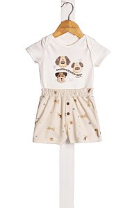 Conjunto Bebe Amigo Quatro Patas Nini Bambine