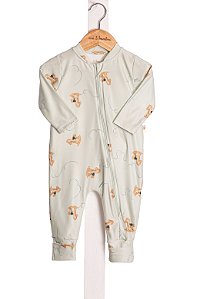 Macacao Bebe Cavalos Nini Bambine