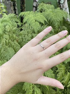 Aliança 2 mm Boleada