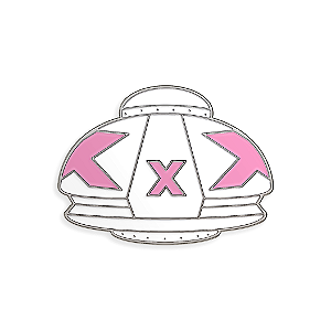 Pin Nave Xuxa Branca