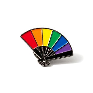 Leque do Orgulho / Viva as gays / Pride