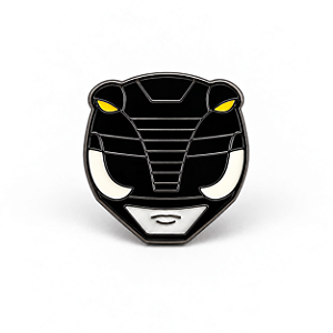 Pin Capacete Power Ranger Preto