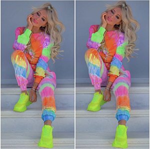 Conjunto tie dye