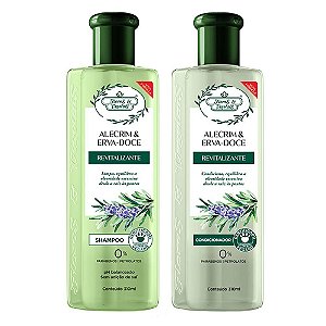 Flores E Vegetais Alecrim E Erva Doce Kit Shampoo+ Condicionador