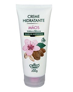 Creme Hidrante Para Mãos Ureia E Silicone Flores e Vegetais 200g